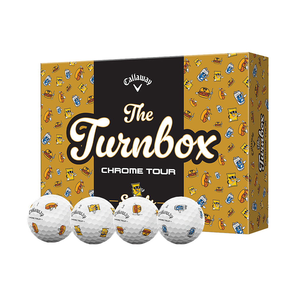 Callaway Chrome Tour Turnbox White Golf Balls - Maple Hill Golf